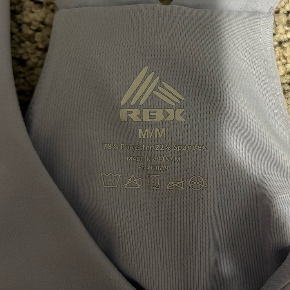 RBX Light Blue Racerback Top - Picture 2 of 3